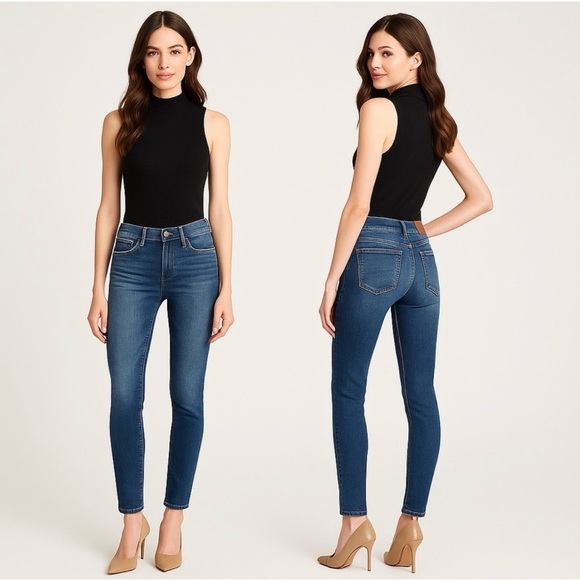 ✨👖 GAP 1969 Women’s Mid-Rise Skinny Jeans Size 28 ✨ - Picture 11 of 12